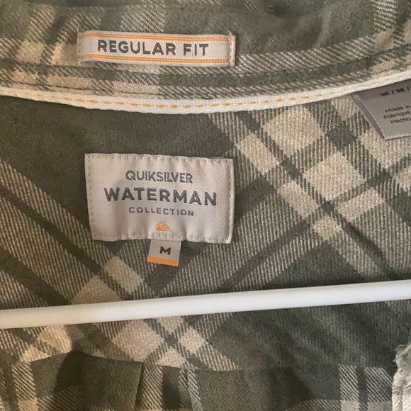 Quicksilver Plaid Button Down - Picture 4 of 4